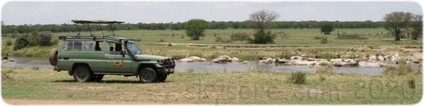 Sky Serengeti Safaris Land Cruiser Mara River