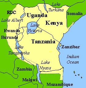 Swahili map
